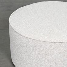 Round Naya Upholstered Ottoman